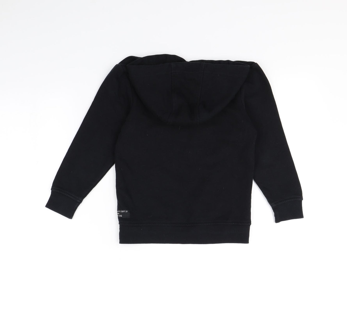 George Boys Black   Pullover Hoodie Size 6 Years