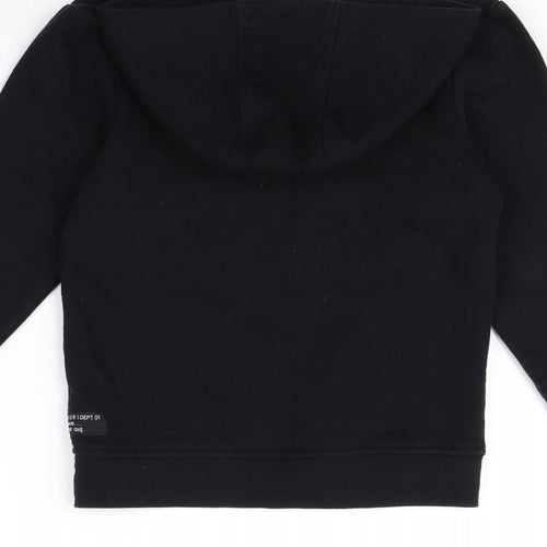 George Boys Black   Pullover Hoodie Size 6 Years