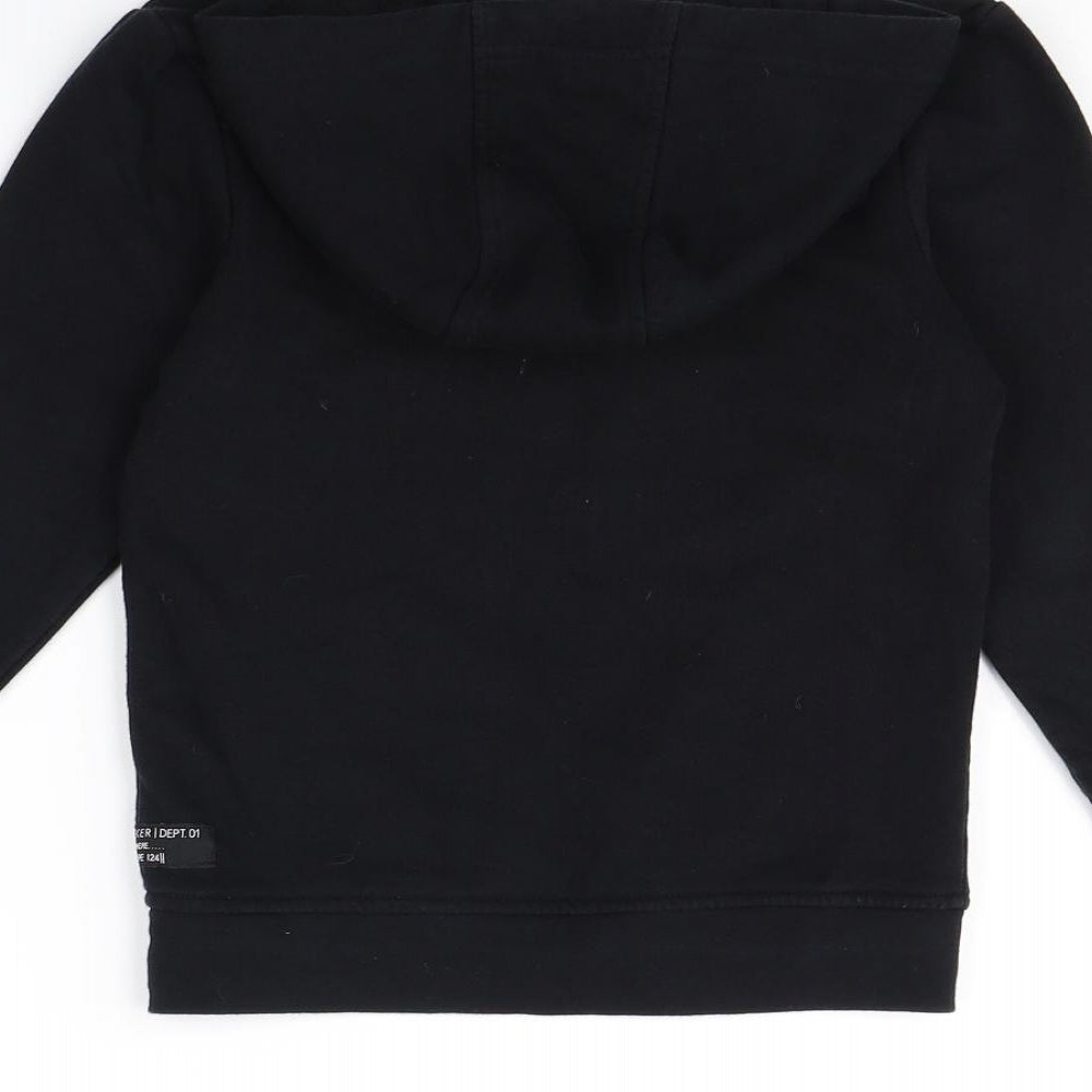 George Boys Black   Pullover Hoodie Size 6 Years