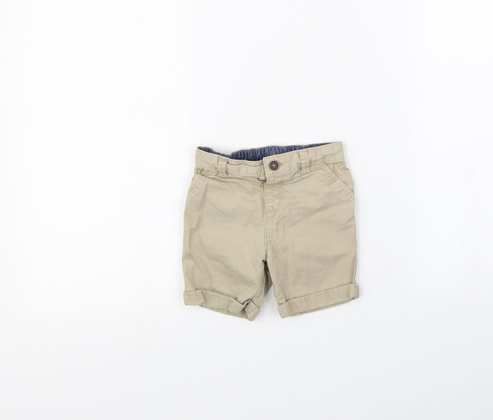 Fred & Flo Baby Beige   Cargo Trousers Size 12 Months