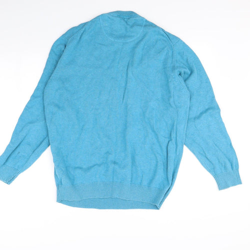 Peter Gribby Mens Blue   Pullover Jumper Size XL