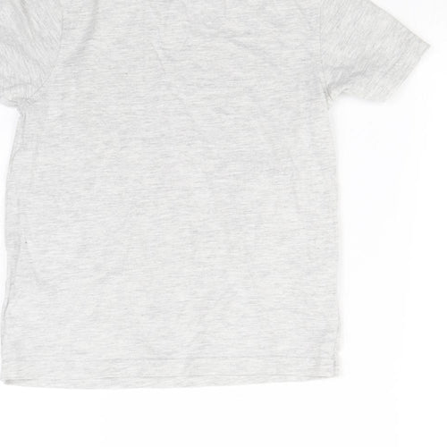 George Boys Grey   Basic T-Shirt Size 6 Years