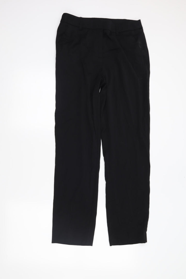 TU Womens Black Trousers Size 12 L29 in