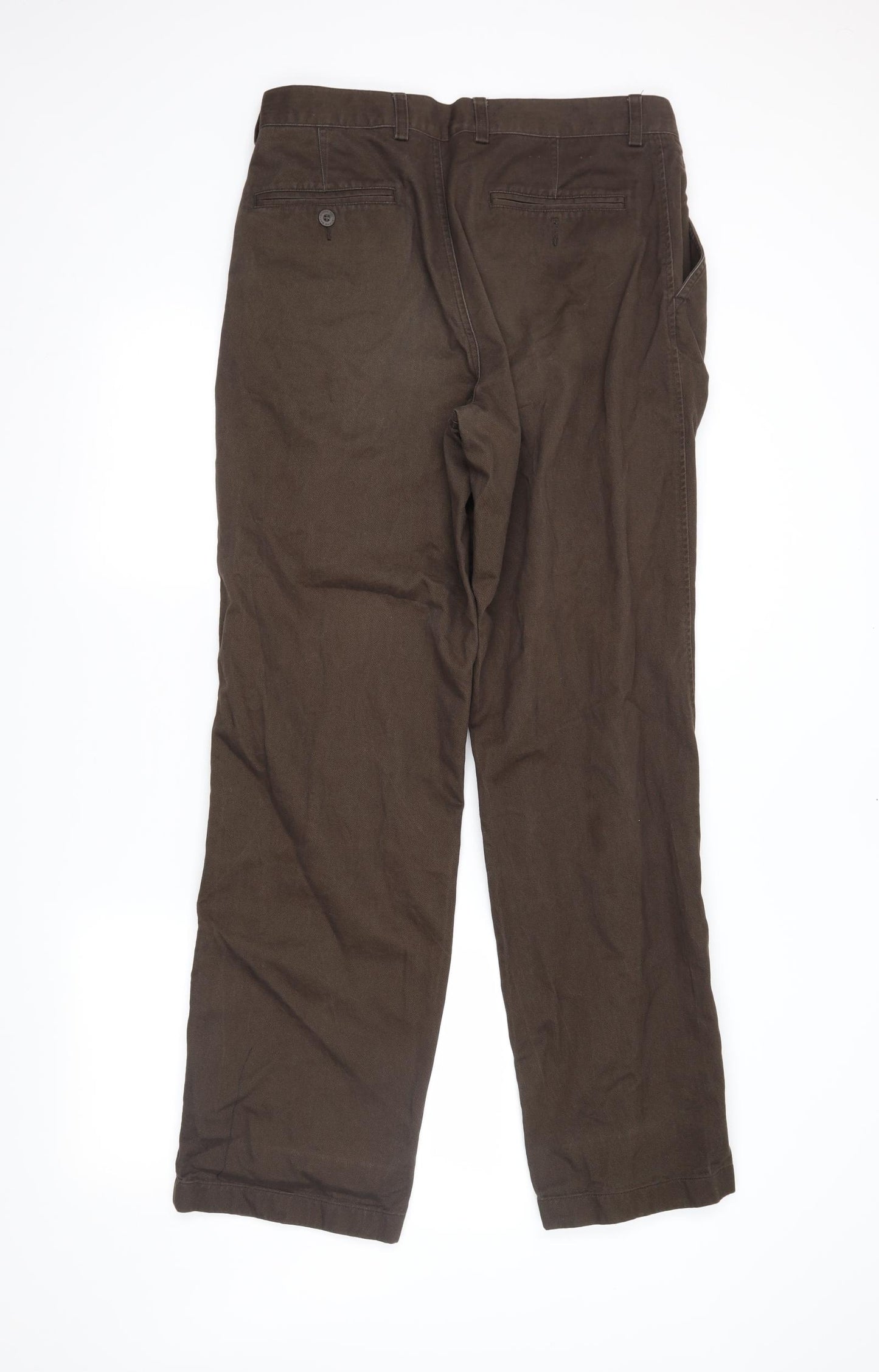 stone bay Mens Brown  Denim Straight Jeans Size 34 in L31 in