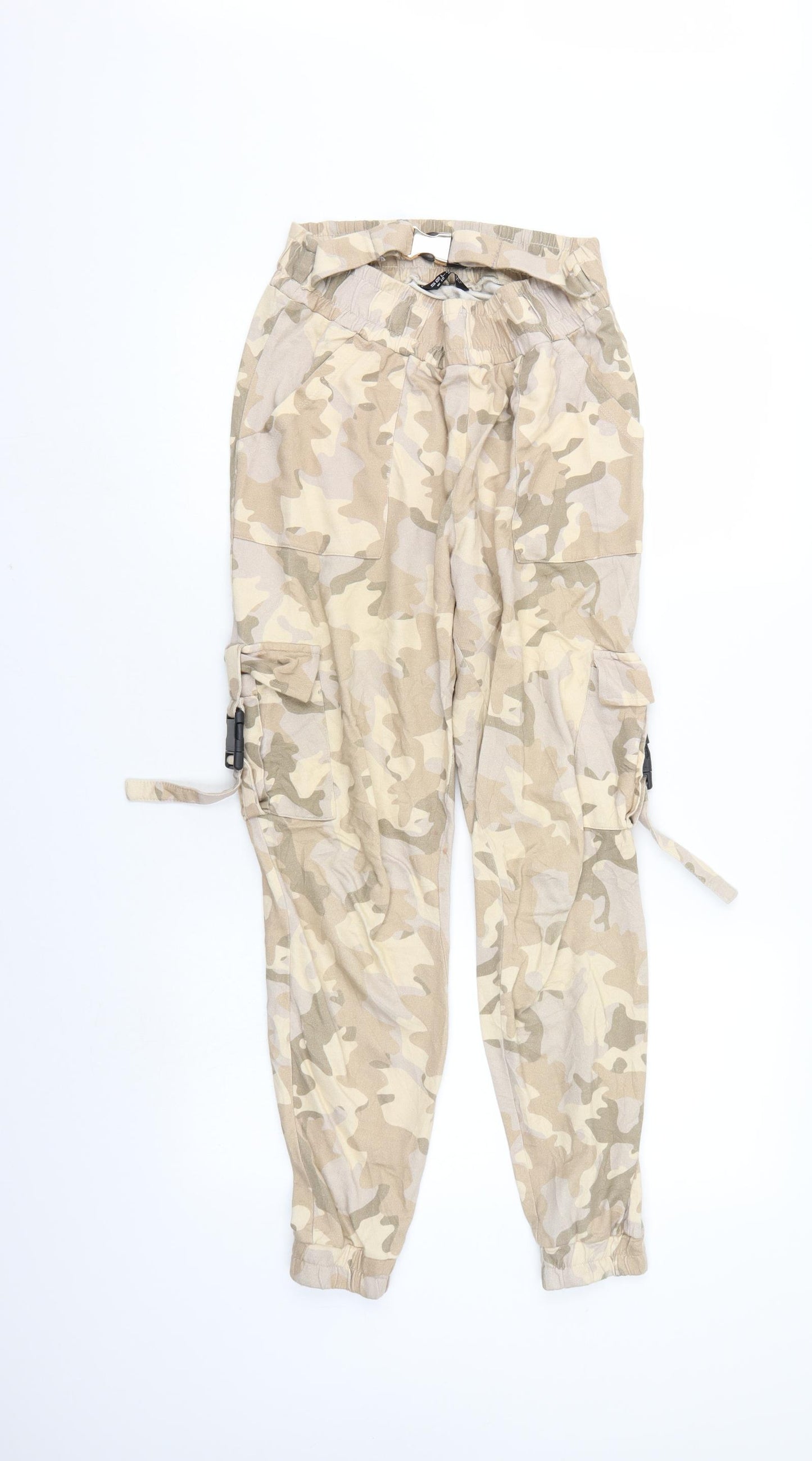 Select Womens Multicoloured Camouflage  Jegging Trousers Size 10 L25 in