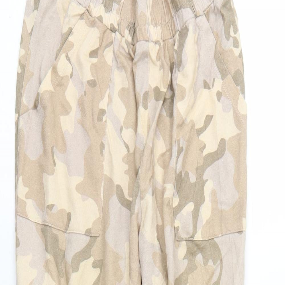 Select Womens Multicoloured Camouflage  Jegging Trousers Size 10 L25 in