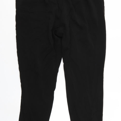 Papaya Womens Black   Jegging Trousers Size 12 L25 in