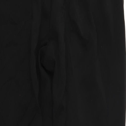 Papaya Womens Black   Jegging Trousers Size 12 L25 in