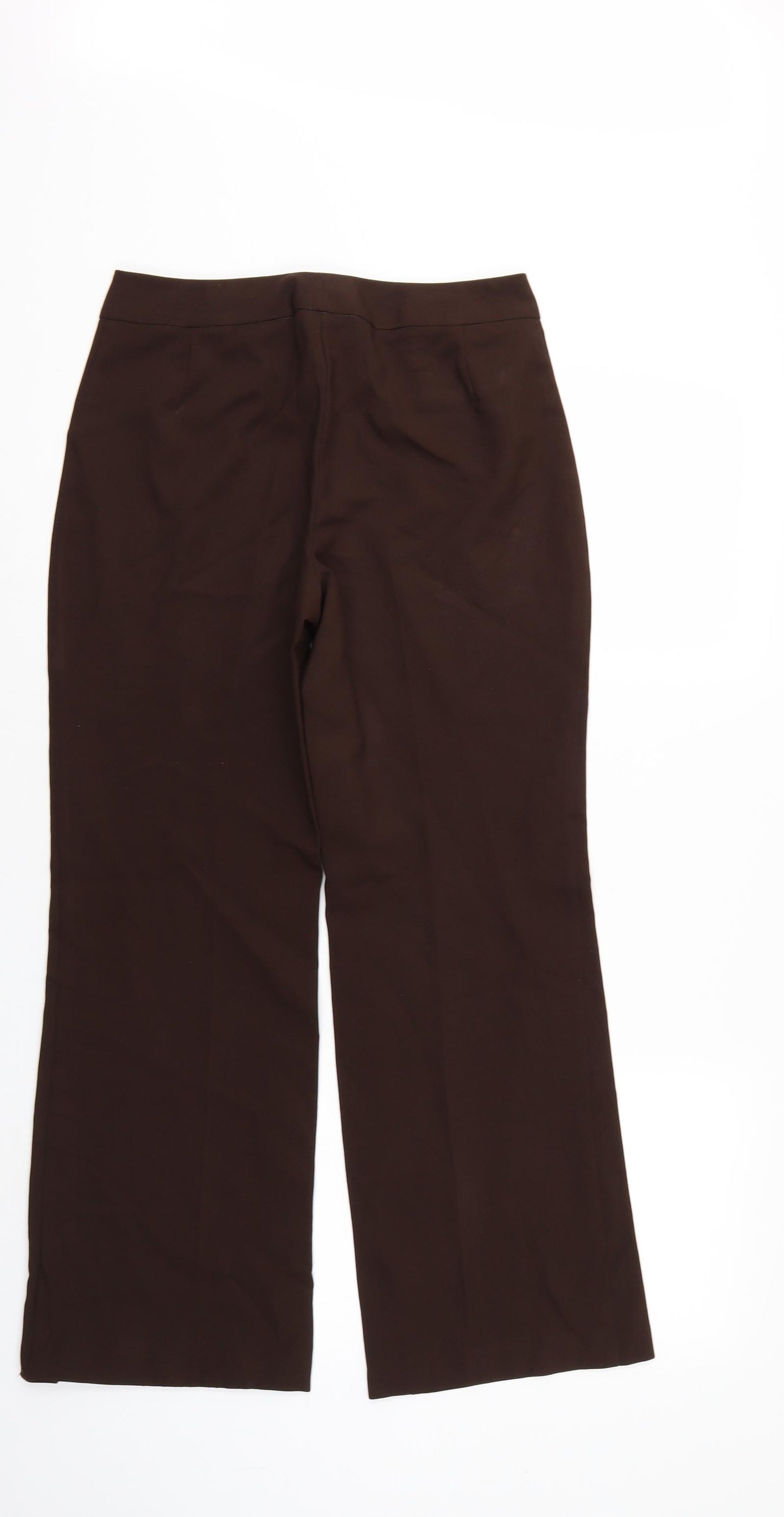 Marks and Spencer Womens Brown   Trousers  Size 8 L26 in