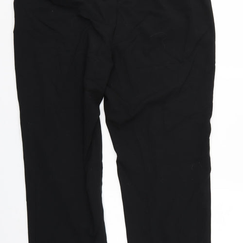 M&S Womens Black   Trousers  Size 10 L27 in