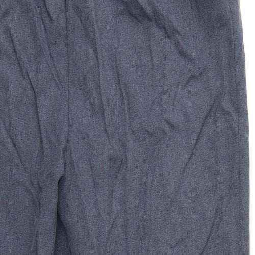 Bonmarché Womens Grey   Trousers  Size 14 L26 in - Elastic Waist