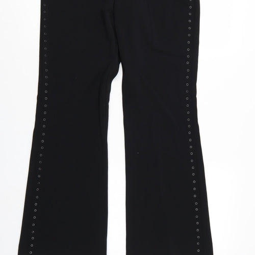 Dorothy Perkins Womens Black   Trousers  Size 10 L29 in
