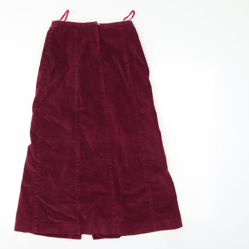 Thomo Womens Purple   A-Line Skirt Size 24 in