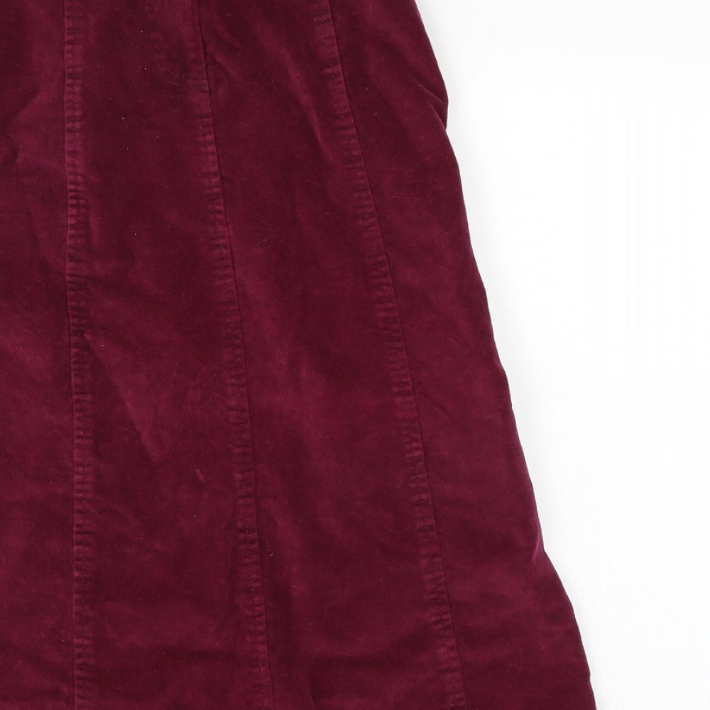 Thomo Womens Purple   A-Line Skirt Size 24 in