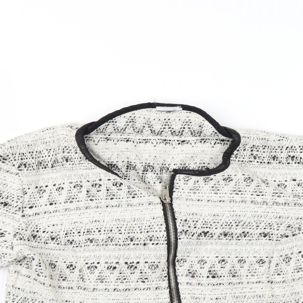 Preworn Womens White   Jacket    - distressed