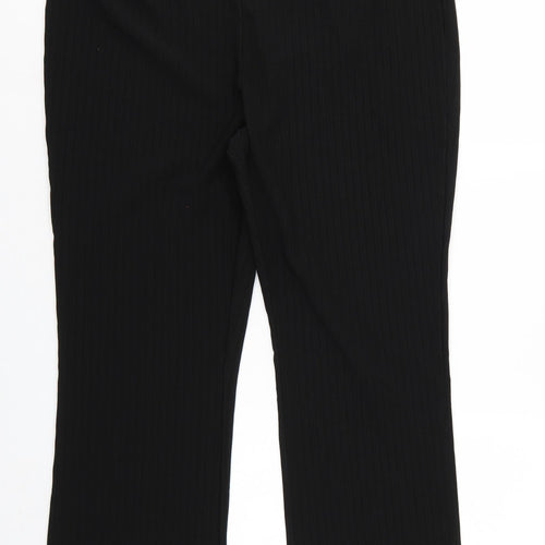 Papaya Womens Black   Trousers  Size 18 L23 in