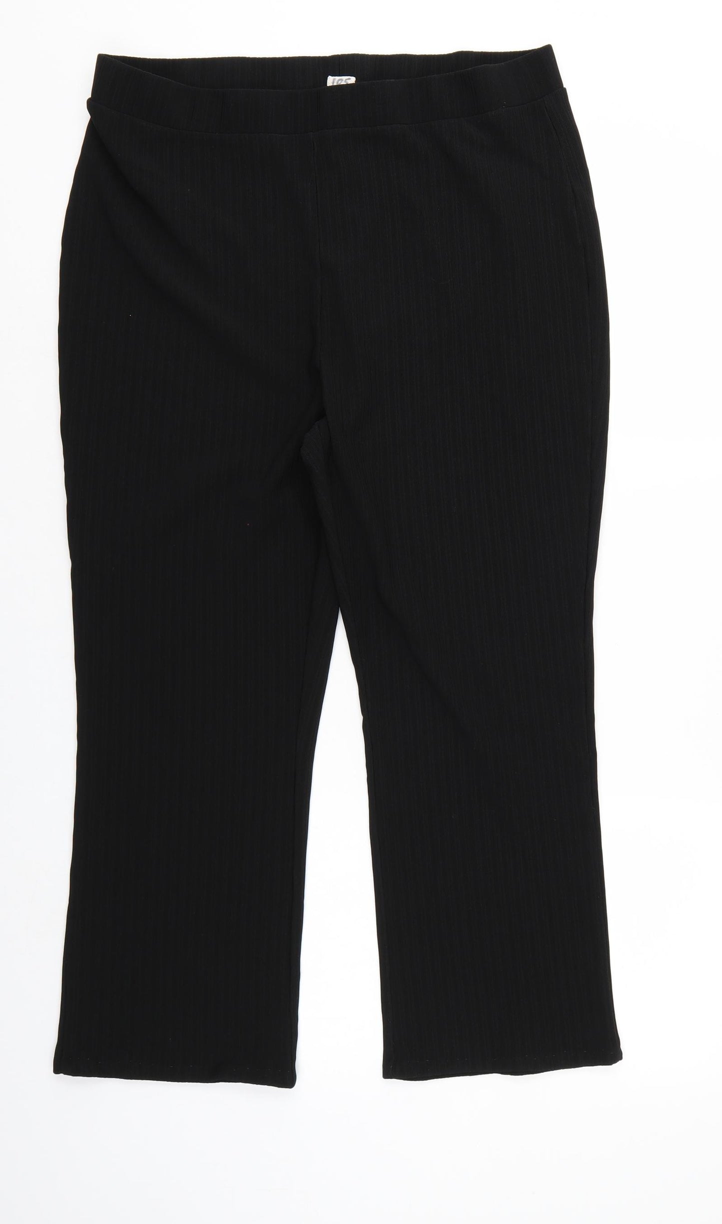 Papaya Womens Black   Trousers  Size 18 L23 in