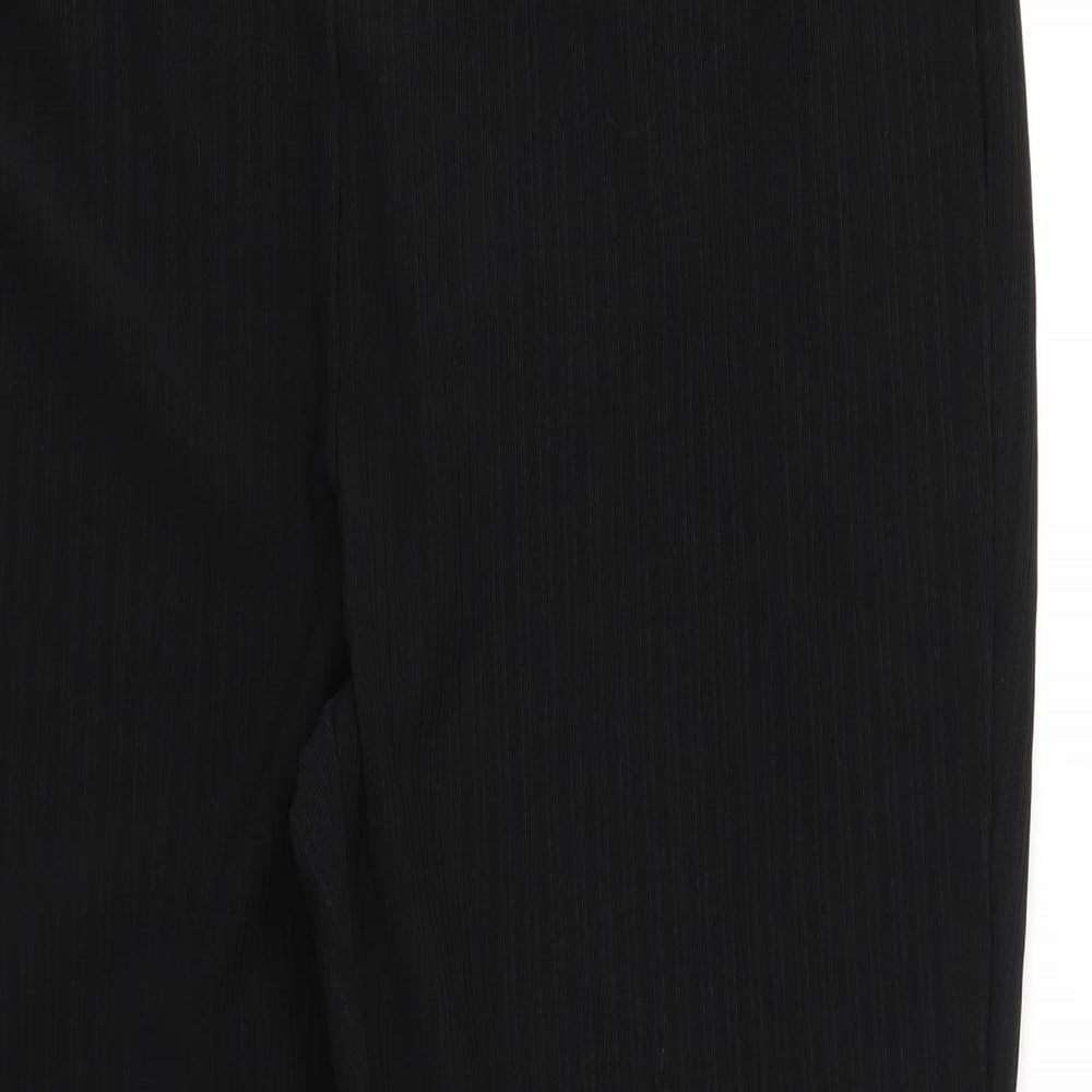 Papaya Womens Black   Trousers  Size 18 L23 in