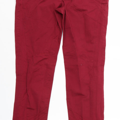 Papaya Womens Red   Straight Jeans Size 10 L29 in