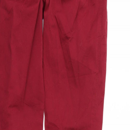 Papaya Womens Red   Straight Jeans Size 10 L29 in