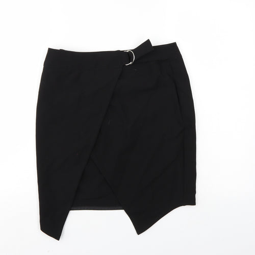 Divided Womens Black   A-Line Skirt Size 28 in  - size 6-8