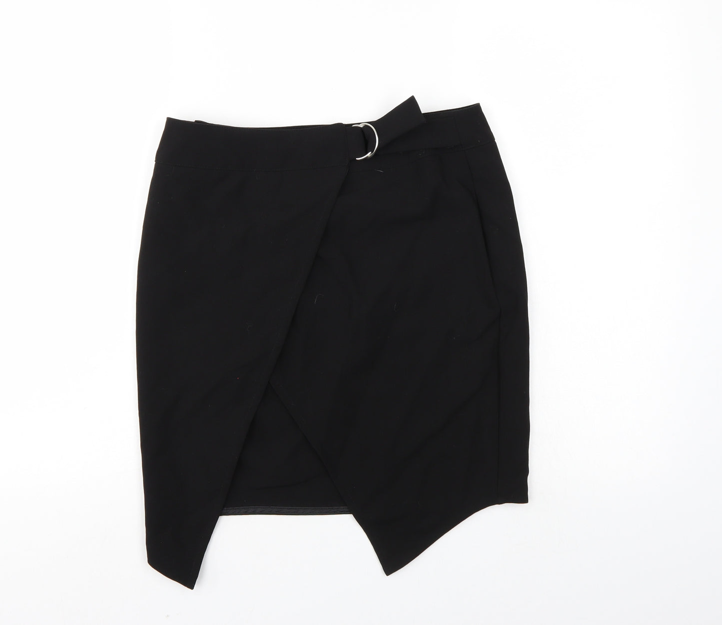 Divided Womens Black   A-Line Skirt Size 28 in  - size 6-8