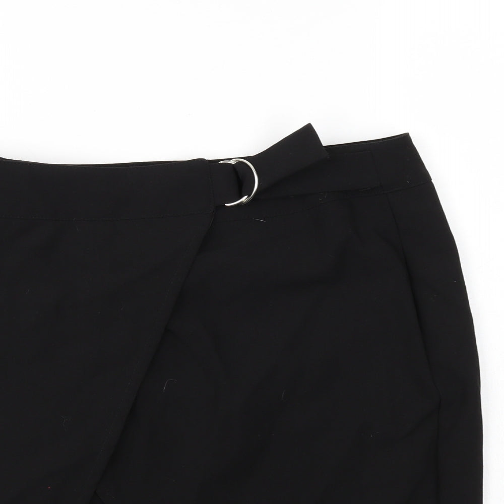 Divided Womens Black   A-Line Skirt Size 28 in  - size 6-8