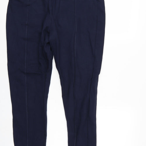 M&S Womens Blue   Trousers  Size 16 L26 in