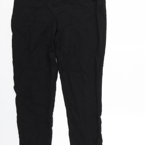 George Womens Black   Trousers  Size 12 L25 in