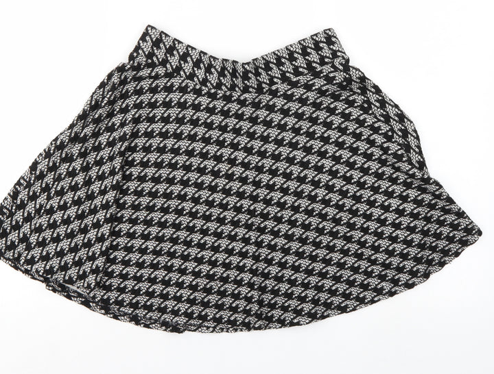 Cooperative Womens Multicoloured Herringbone A-Line Skirt Size S