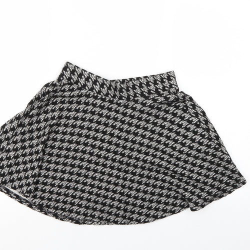 Cooperative Womens Multicoloured Herringbone  A-Line Skirt Size S