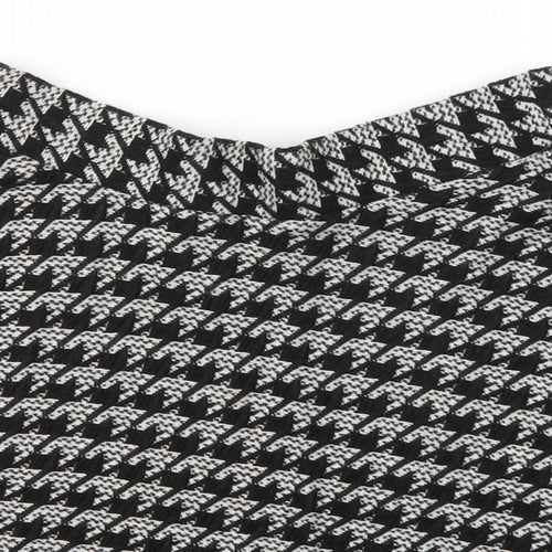 Cooperative Womens Multicoloured Herringbone  A-Line Skirt Size S