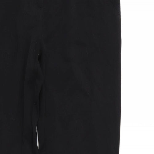 JoJo Maman Bébé Womens Black   Trousers  Size 6 L27 in