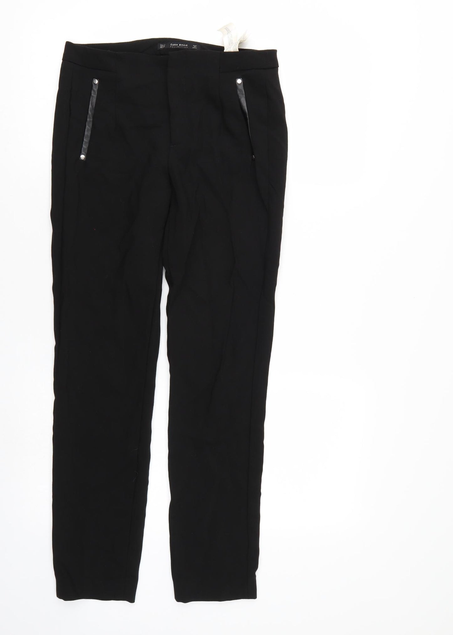 Zara Womens Black   Trousers  Size XS L27 in
