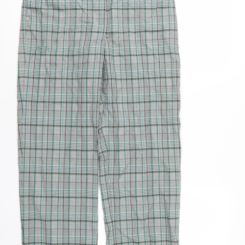 The Evie Womens Multicoloured Check  Trousers  Size 10 L27 in