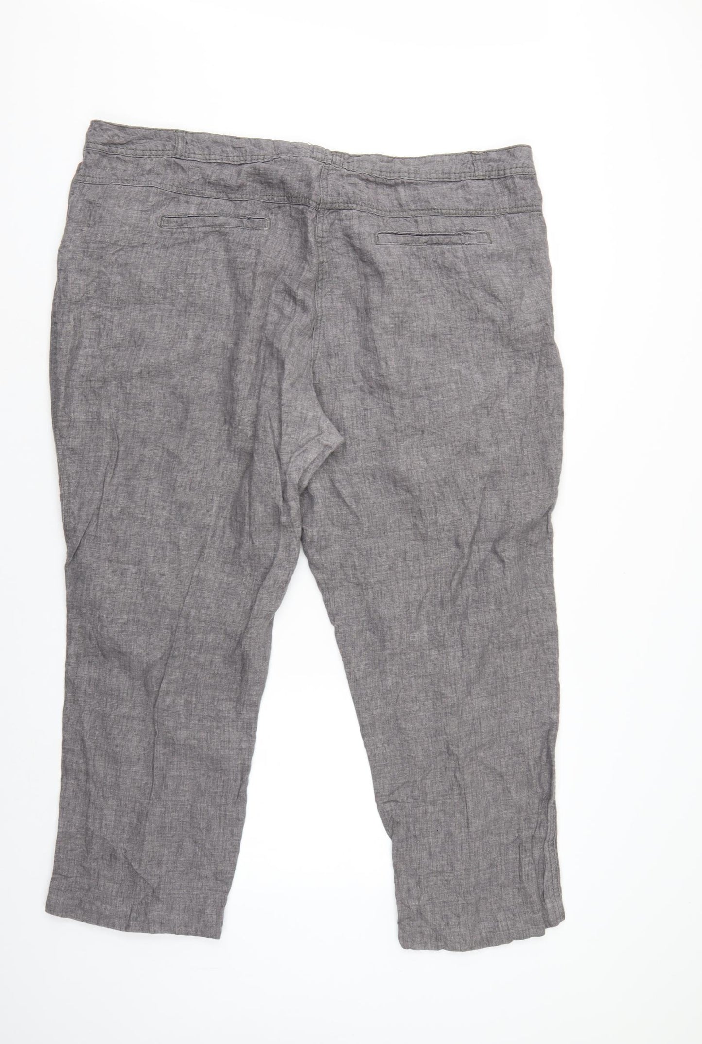 MDA Womens Grey   Trousers  Size 22 L27 in