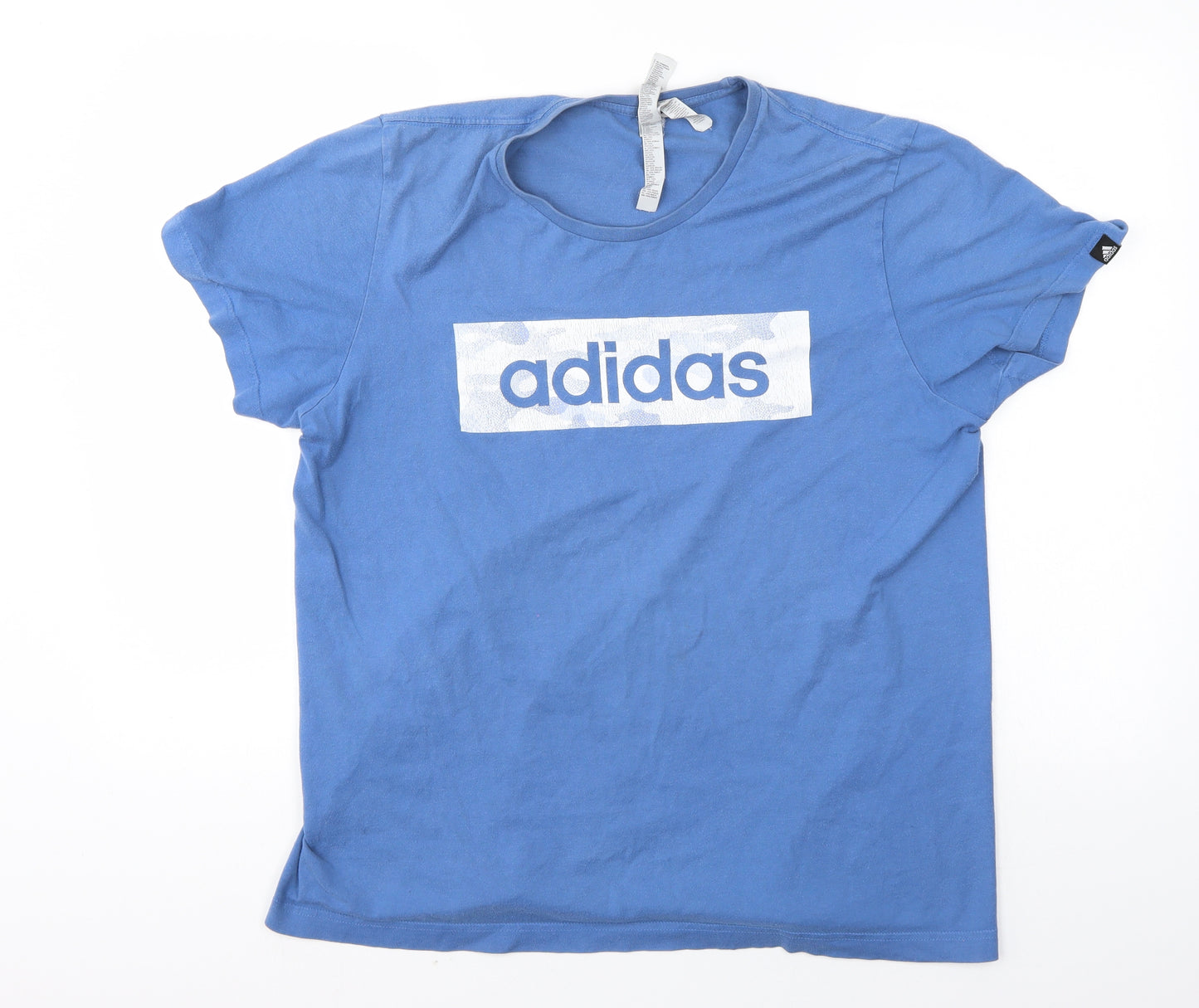 adidas Mens Blue    T-Shirt Size M