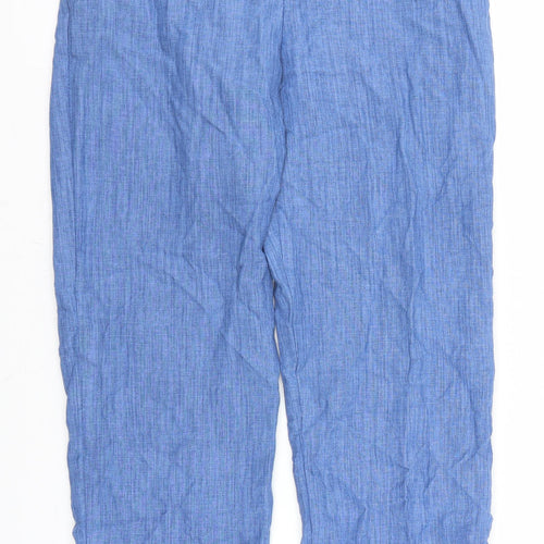 Preworn Womens Blue   Trousers  Size 10 L27 in
