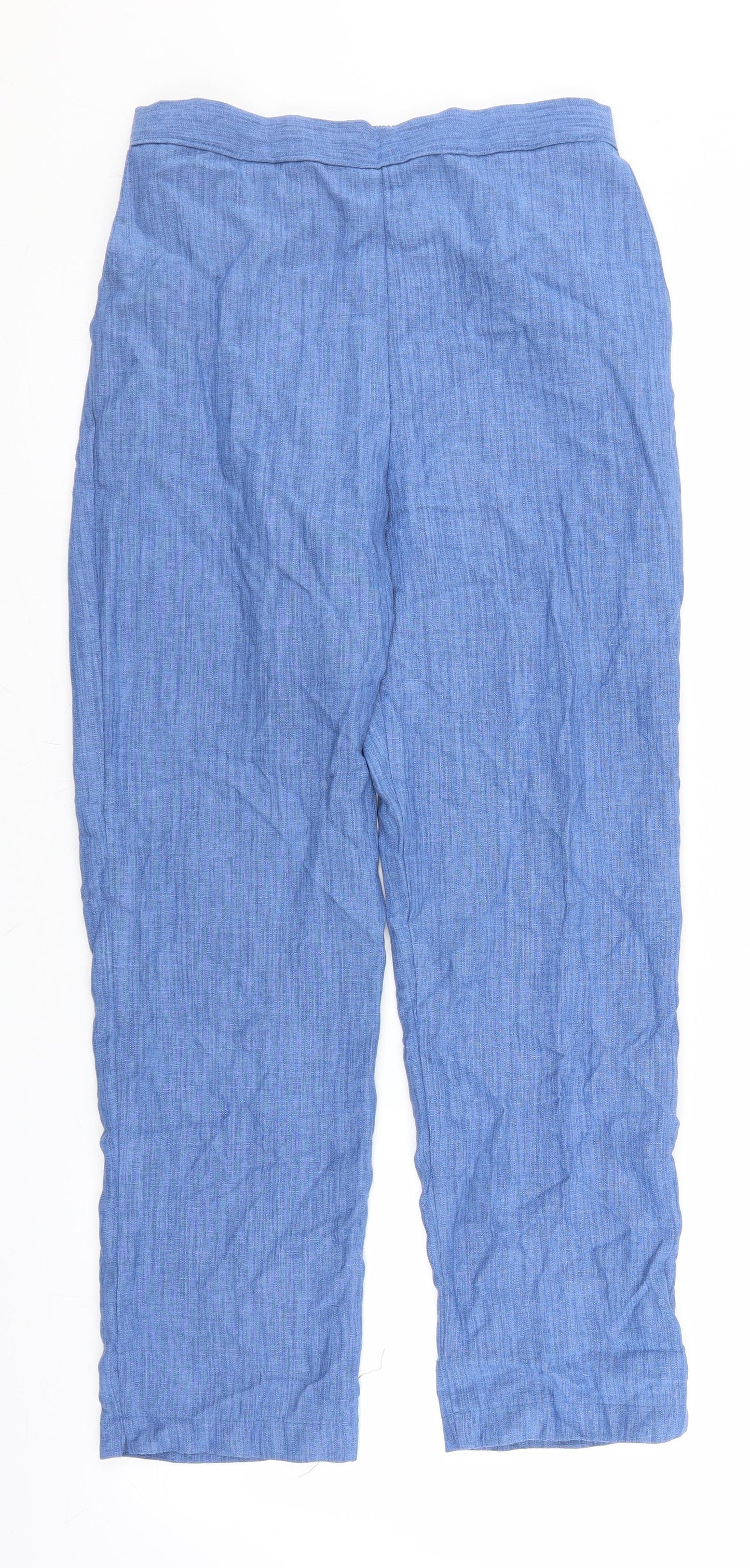 Preworn Womens Blue   Trousers  Size 10 L27 in