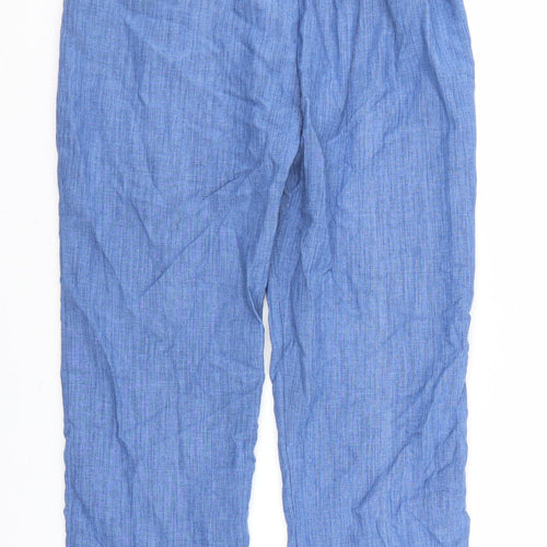 Preworn Womens Blue   Trousers  Size 10 L27 in