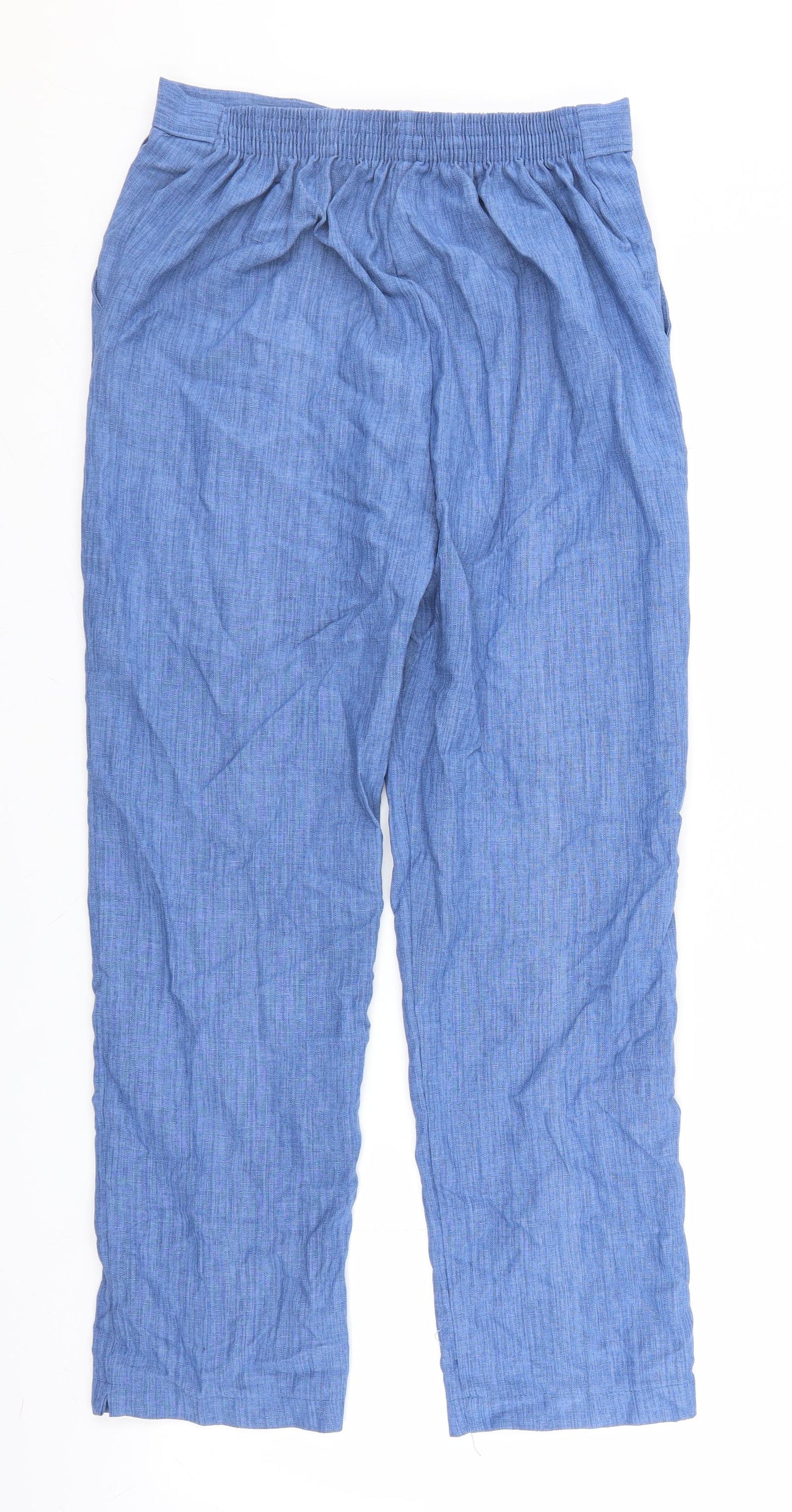 Preworn Womens Blue   Trousers  Size 10 L27 in