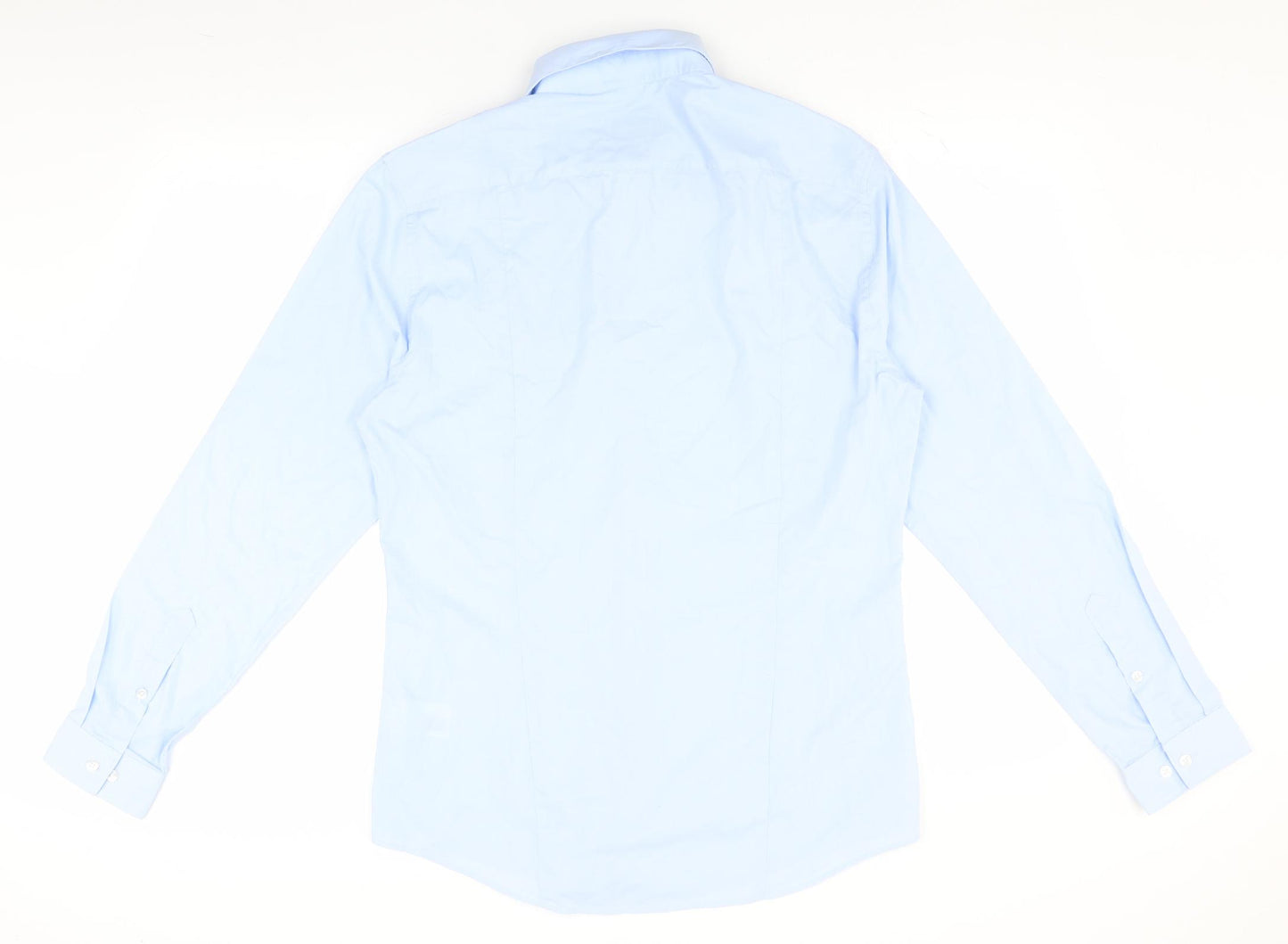 H&M Mens Blue    Dress Shirt Size M