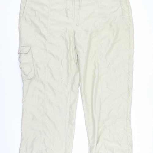 For Women Womens Yellow   Cargo Trousers Size 20 L28 in