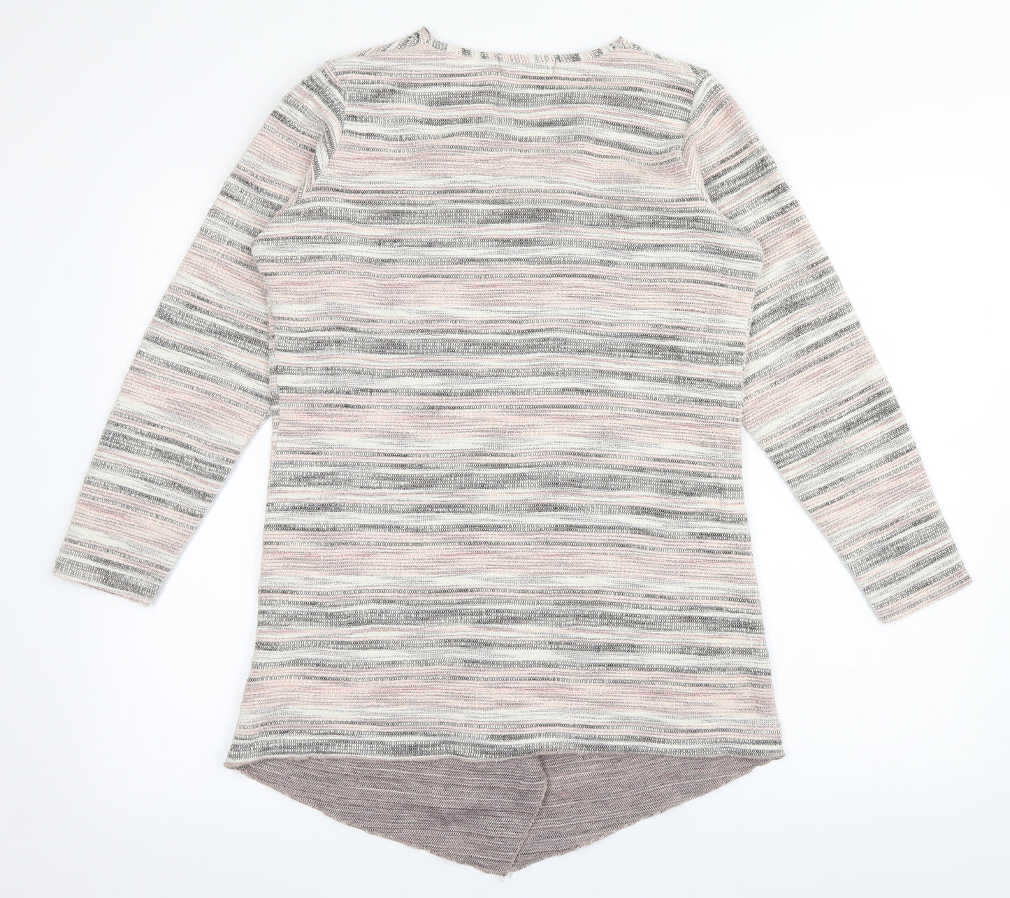 Cruz Womens Multicoloured Striped  Cardigan Jumper Size 16