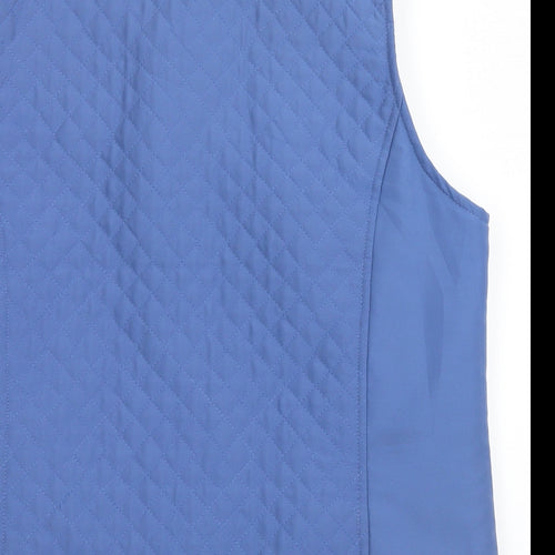 EWM Womens Blue   Gilet Waistcoat Size M