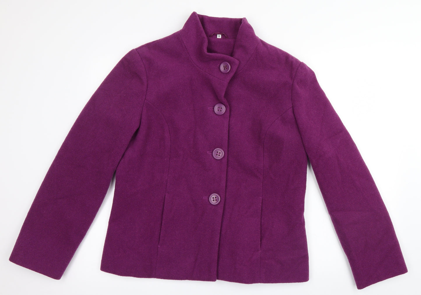 Preworn Womens Purple   Jacket  Size 12