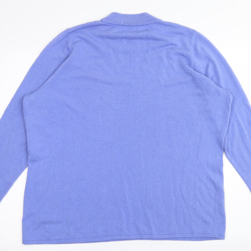 Love Knitwear Womens Purple   Pullover Jumper Size 20