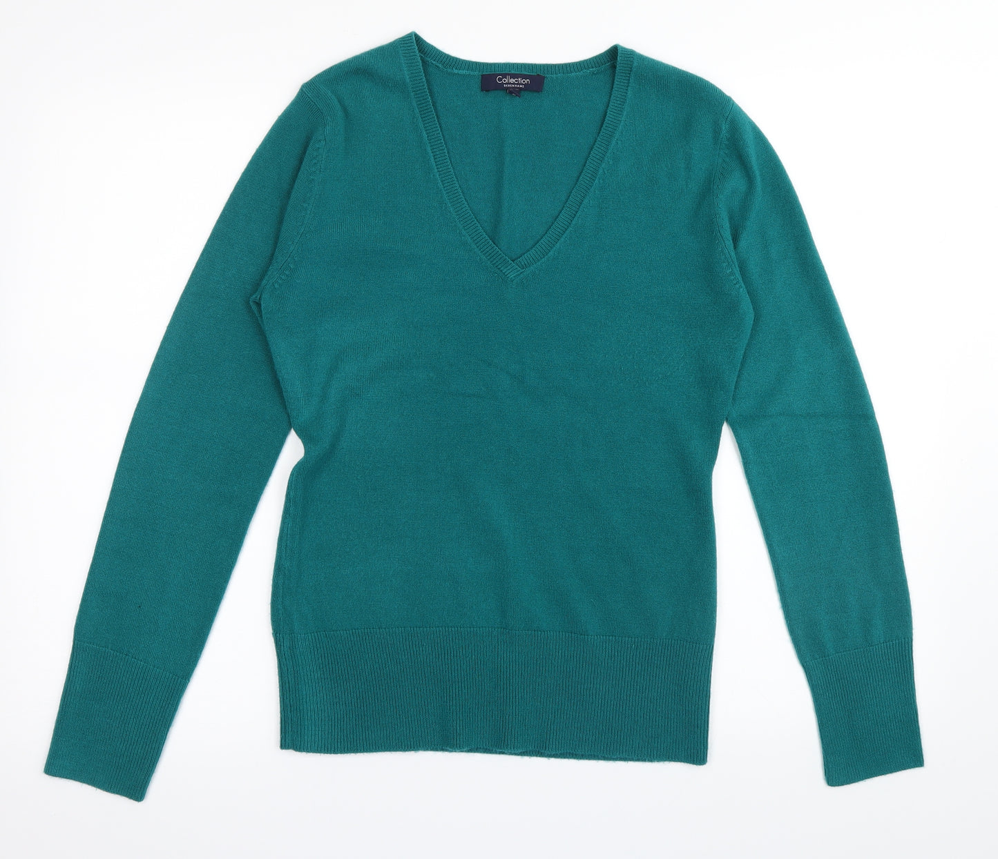 Debehams Womens Green   Pullover Jumper Size 10