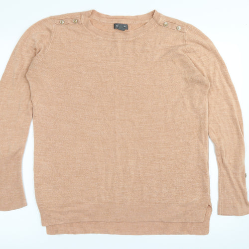 Primark Womens Beige   Pullover Jumper Size L