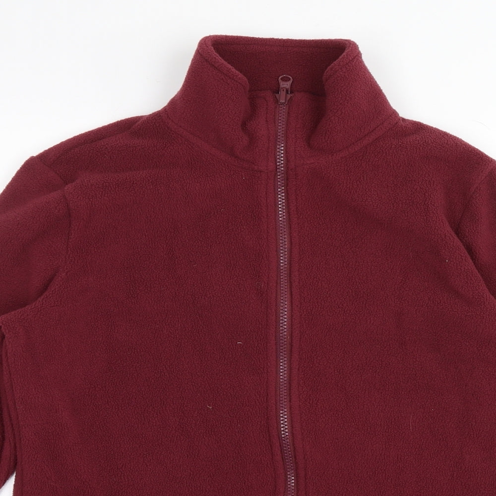 Mountain Warehouse Womens Red   Cardigan Jumper Size 10  - Fleece